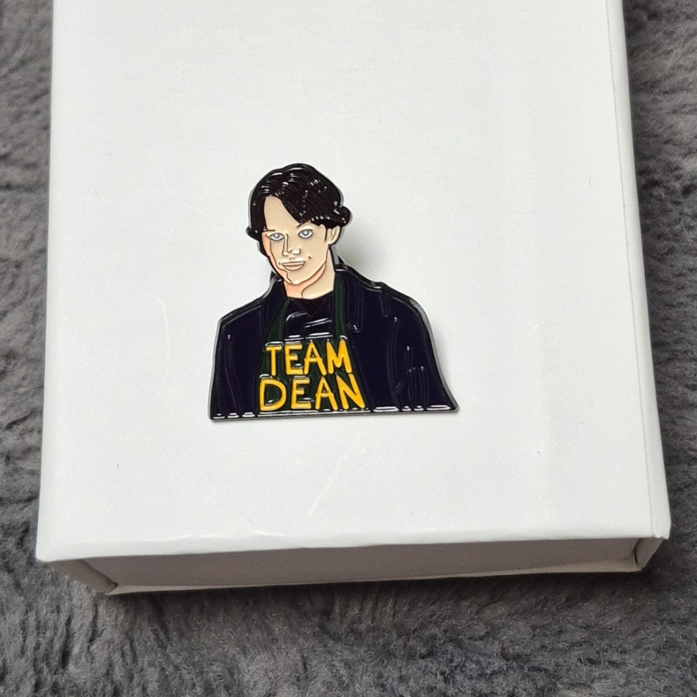 2/$20 Team Dean Gilmore Girls Enamel Pin! NWOT!